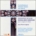 J.P.Leguay: Sonates No.2 , No.3, Missa Deo Gratias / Jean-Pierre Leguay, Nicole Corti, Maitrise Notre-Dame de Paris