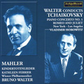 Tchaikovsky: Piano Concerto No.1, Romeo & Juliet Overture (+BT; Mahler: Kindertotenlieder) / Vladimir Horowitz, Bruno Walter. New York Philharmonic, Los Angeles Philharmonic