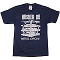 Husker Du 「Metal Circus」 T-shirt Navy/Sサイズ