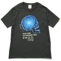121 クレイジーケンバンド 横山剣 NO MUSIC, NO LIFE. T-shirt (グリーン電力証書付き) Black&Blue/XLサイズ