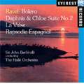 Ravel: Bolero, Daphnis & Chloe -Suite No.2, La Valse, Rapsodie Espagnole / John Barbirolli(cond), Halle Orchestra