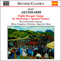 Arambarri: 8 Basque Songs, In Memoriam, etc