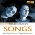 Mendelssohn: Songs - Erntelied Op.8-4, Hexenlied Op.8-8, Ferne Op.9-9, etc / Gudrun Sidonie Otto, Wolfgang Brunner