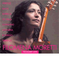 サルデーニャの名手フィロメーナ・モレッティ:鮮やかなクラシックギターの世界:J.S.バッハ:リュートのための前奏曲/ダウランド:ファンタジア/他:フィロメータ・モレッティ(g)