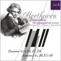 Beethoven: Piano Sonatas Vol.6: No.16-No.18 (1992-93) / Leonid Zaichik(p), Tatiana Zagorovskaya(p), Sergei Uryvayev(p)