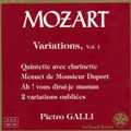 Mozart: Variations Vol.1 - Theme "Ah, Vous Dirai-Je Maman" K.265, etc / Pietro Galli