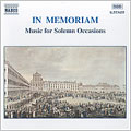 In Memoriam-Music for Solemn Occasions