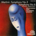 マルチヌー:交響曲第3番/第6番《交響的幻想曲》