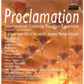 PROCLAMATION -ROB.DAVIES/MCDOWALL/TURNAGE/HOVHANESS/ETC:PAUL ARCHIBALD(cond)/INTERNATIONAL CELEBRITY TRUMPET ENSEMBLE