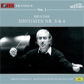 Brahms: Symphony No.3, No.4 / Sergiu Celibidache(cond), Stuttgart Radio Symphony Orchestra