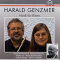 Genzmer: Music for Flutes / Elisabeth Weinzierl(fl), Edmund Wachter(fl), Angela Lex(fl), Maria Rottenwallner(fl), Daniele Weitze(fl), Tilmann Stiehler(vc)