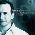 JEREMY MENUHIN PLAYS BEETHOVEN:PIANO SONATA NO.1 OP.2-1/NO.13 OP.27-1/NO.31 OP.110/ETC:SINFONIA VARSOVIA