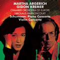Schumann: Piano Concerto op.54, Violin Concerto op.posth / Martha Argerich(p), Gidon Kremer(vn), Nikolaus Harnoncourt(cond), Chamber Orchestra of Europe