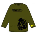 K-BOMB L/S T-shirt Olive/L