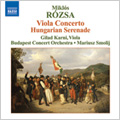 Rozsa: Viola Concerto, Hungarian Serenade / Gilad Karni(va), Mariuz Smolij(cond), Budapest Concert Orchestra MAV
