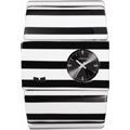Vestal Watch 「ROSEWOOD ACETATE」 Black/White×Black RSA011