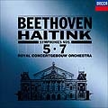 ベートーヴェン: 交響曲第5番「運命」&第7番 / ベルナルト・ハイティンク, ロイヤル・コンセルトヘボウ管弦楽団