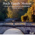 Bach Family Motets / Timothy Brown/ Clare College Cambridge Choir