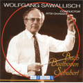 J.S.Bach: Brandenburg Concerto No.5 BWV.1050; Schubert: Symphony No.3 D.200; Beethoven: Symphony No.4 Op.60 (1964/Live) / Wolfgang Sawallisch(cond), Orchestra della Svizzera Italiana