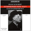 Schubert :Symphonies No.8 (1/30/1950) & No.9 (10/27/1957) / Hans Knappertsbusch(cond), Berlin Philharmonic Orchestra, Vienna Philharmoni Orchestra