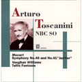 Mozart : Symphony no. 40 & 41 , V.Williams : Tallis / Toscanini & NBC SO