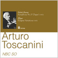 Saint-Saens: Symphony No.3; Elgar: Enigma Variations / Arturo Toscanini(cond), NBC Symphony Orchestra