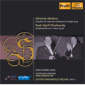 Brahms: Violin Concerto Op.77 (2/1954); Tchaikovsky: Symphony No.4 Op.36 (11/6/1953) / David Oistrakh(vn), Franz Konwitschny(cond), Staatskapelle Dresden