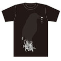 川村カオリ 「ハートオブゴールド」 T-shirt Black/SSサイズ