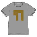97 THE MICETEETH NO MUSIC, NO LIFE. T-shirt Gray&Gold/Lサイズ