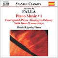 FALLA:PIANO MUSIC VOL.1:NOCTURNO/SERENATA/SERENATA ANDALUZA/ETC:DANIEL LIGORIO(p)
