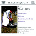 Warlock: Songs/ Thompson, A, Maltman