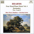 Brahms: Four Hand Piano Music, Vol 4