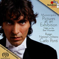 Mussorgsky: Pictures at an Exhibition (Ravel), Night on the Bare Mountain (Rimsky-Korsakov), etc  / Carlo Ponti(cond), Russian National Orchestra
