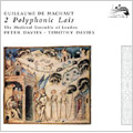 G.de Machaut: 2 Polyphonic Lais -Le Lay de la Fonteinne, Un Lay de consolation (1/1982) / Peter Davies(dir), Timothy Davies(dir), Medieval Ensemble of London, etc