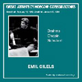 Emil Gilels -Previously Unreleased Recordings:Brahms/Chopin/Schubert (2/12/1972, 1/20/1984):Elena Gilels(p)