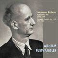 Brahms: Symphony No.1 Op.68 (11/17-20/1947), Hungarian Dances No.1, No.10 (1930)  / Wilhelm Furtwangler(cond), VPO, etc