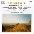 Mendelssohn: Piano Works, Vol. 3