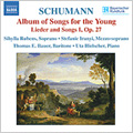 Schumann:Lieder Edition Vol.3 -Album of Songs for the Young:Liederalbum fur die Jugend Op.79/Lieder und Gesange I Op.27:Sibylla Rubens(S)/Stefanie Iranyi(Ms)/etc