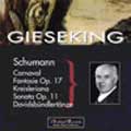 Schumann : Piano Works  / Gieseking