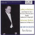 Beethoven:Leonire Overture No.3/Brahms:Symphony No.2 (11/8/1953)/Beethoven:3 Pieces from "Creatures of Prometheus"/Symphony No,7 (11/15/1953):Pierre Monteux(cond)/NBC Symphony Orchestra