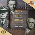 Britten: Frank Bridge Variations; Bartok: Divertimento; Hartmann: Concerto Funebre