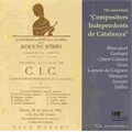 The 75th Anniversary of the Independent Composers of Catalonia / Marc Oliu(vn), Daniel Oliu(vc), Miquel Villalba(p), Marta Polo(vo), etc.