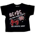 AC/DC 「AC/DC Rock」 T-shirt Black/2歳