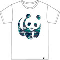 WWF カモフラ T-shirt White/Sサイズ