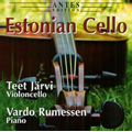 Estonian Cello - Eller, Kapp, Tobias, Ludig, Part, Tubin, etc / Teet Jarvi(vc), Vardo Rumessen(p)