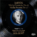 Bartok: Violin Concerto No.2, Violin Sonata No.1 / Yehudi Menuhin, Wilhelm Furtwangler, Philharmonia Orchestra, etc