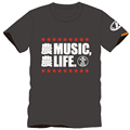 IKZO × TOWER RECORDS 限定 T-shirt Black/Sサイズ
