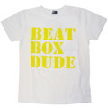 BEATBOX DUDE T-shirt A White/Mサイズ