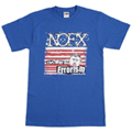 NoFx 「War on Errorism」 T-shirt Blue/S