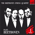 The Beethoven String Quartet plays Beethoven Vol.1 -String Quartets No.1 Op.18-1 (12/22/1970), No.2 Op.18-2 (6/16/1970), No.3 Op.18-3 (8/3/1971)